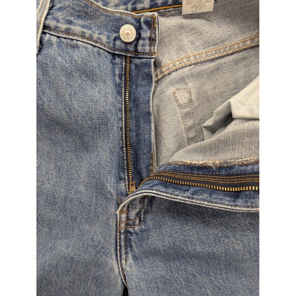 Vintage Levi's 550 Jeans Womens 10 Short Blue Relaxed Fit Tapered Leg Denim Y2K - Picture 12 of 15